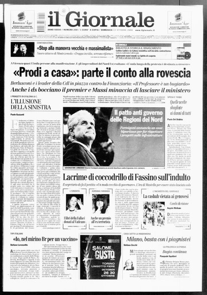 Il giornale : quotidiano del mattino